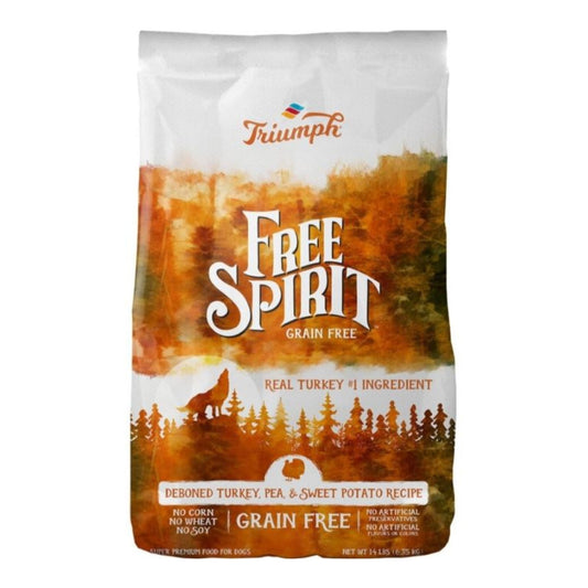 Triumph Grain Free Dog Food Turkey/Sweet Potato 14 Lb