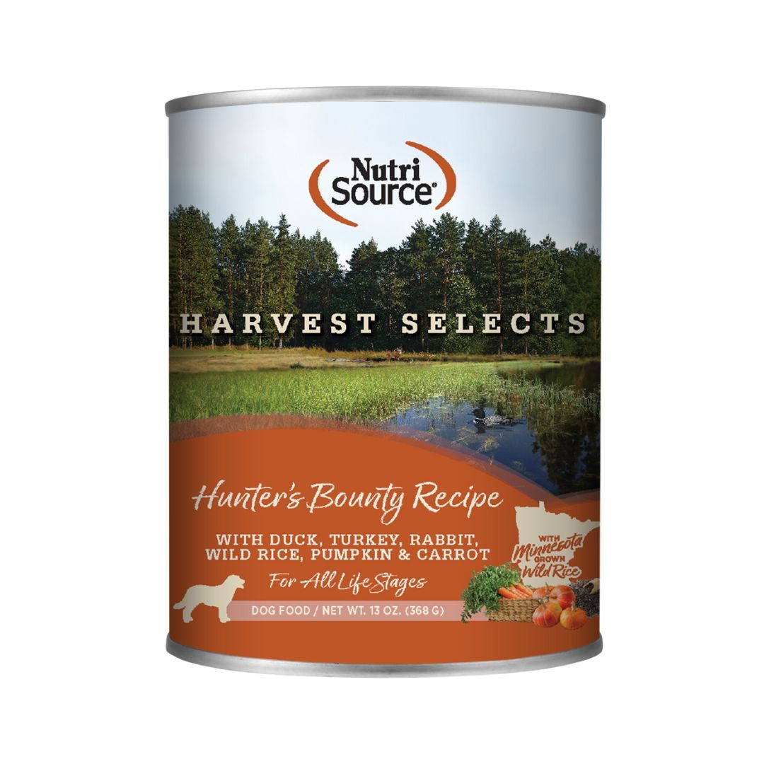 Nutrisource Dog Harvest Selects Hunter'S Bounty 13Oz (Case of 12)