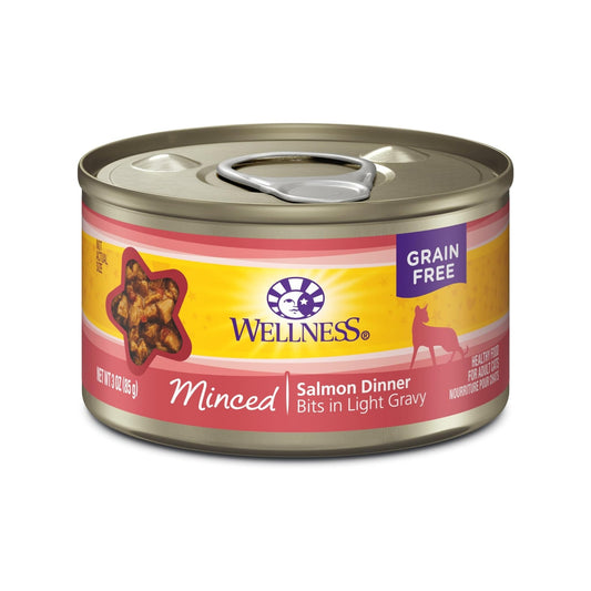 Wellness Cat Complete Health Minced Salmon Dinner 3oz. (Case of 24)