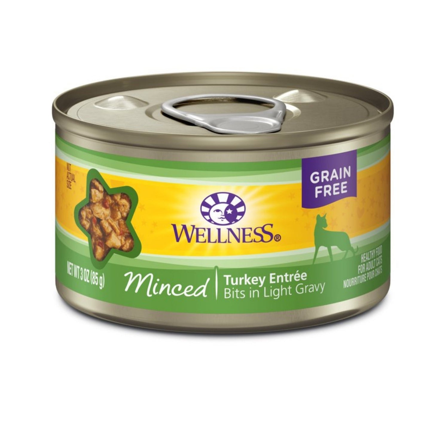 Wellness Cat Complete Health Minced Turkey Entrée 3oz. (Case of 24)