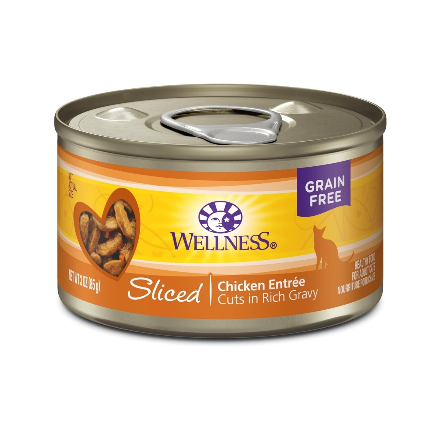 Wellness Cat Complete Health Sliced Chicken Entrée 3oz. (Case of 24)