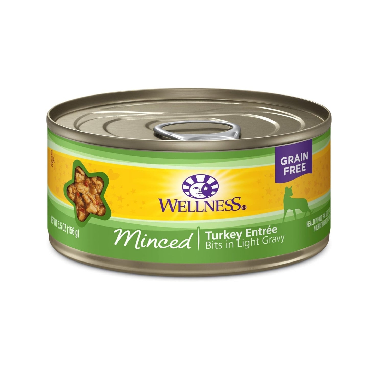 Wellness Cat Complete Health Minced Turkey Entrée 5.5oz. (Case of 24)