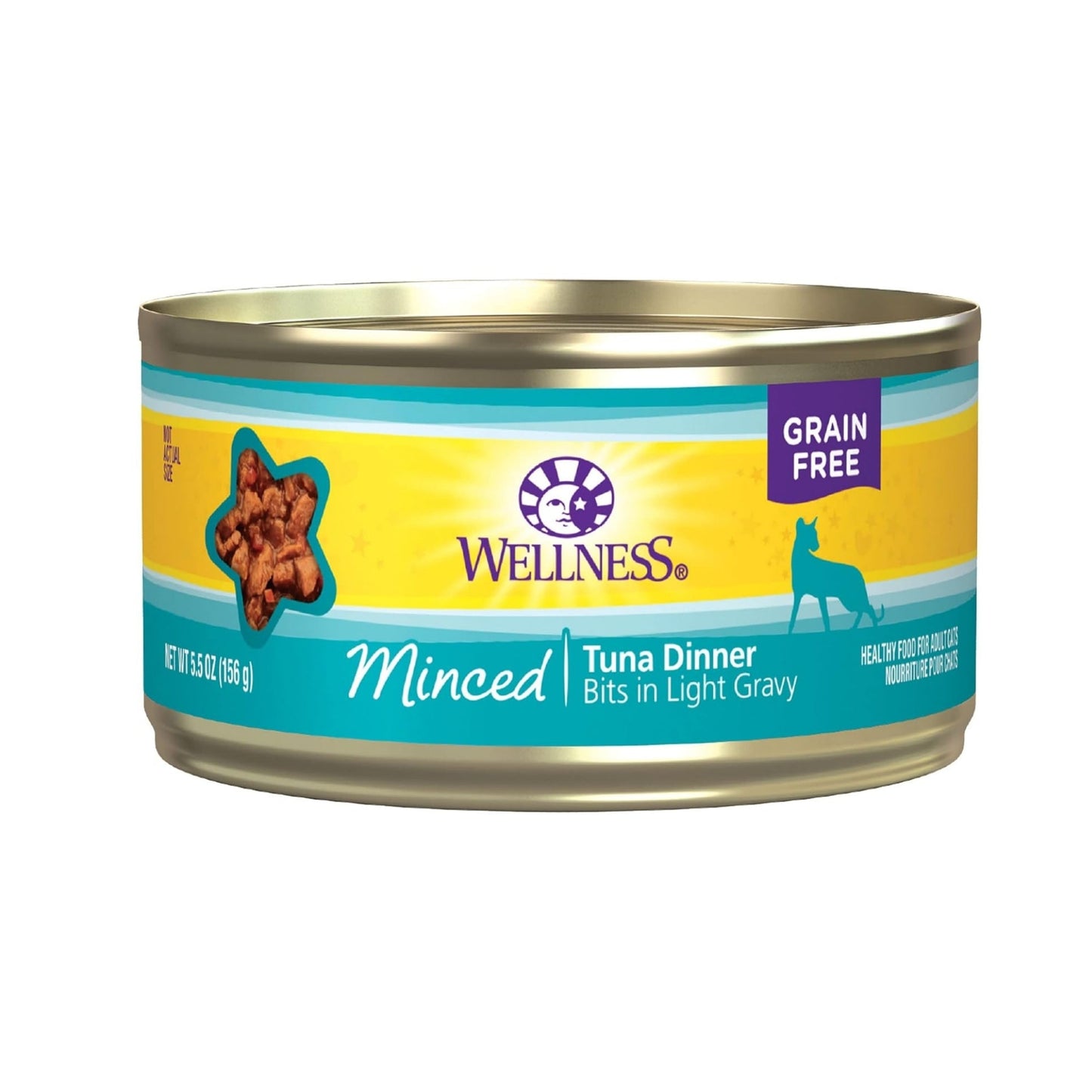 Wellness Cat Complete Health Minced Tuna Dinner 5.5oz. (Case of 24)