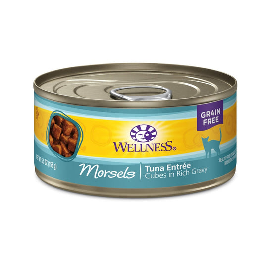 Wellness Cat Complete Health Morsel Tuna Entrée 5.5oz. (Case of 24)