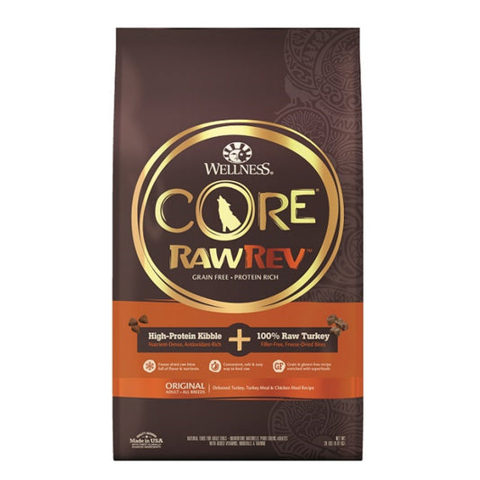 Wellness Dog Core Rawrev Original 20Lb Turkey Chicken Meal