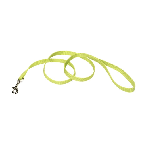 Coastal Single-Ply Nylon Leash Lime 5/8X6Ft