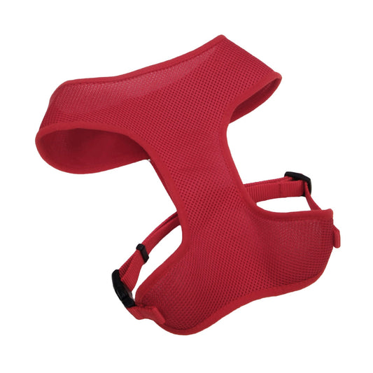 Comfort Soft Adjustable Dog Harness Red 1ea/XXS, 3/8In X 14-16 in