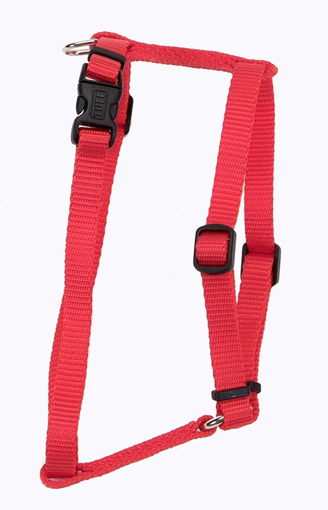 Coastal Standard Adjustable Nylon Dog Harness Red 1ea/XS, 3/8In X 10-18 in