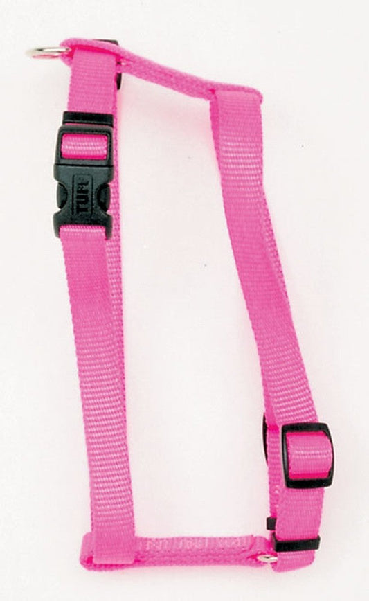 Coastal Standard Adjustable Nylon Dog Harness Neon Pink 1ea/XS, 3/8In X 10-18 in