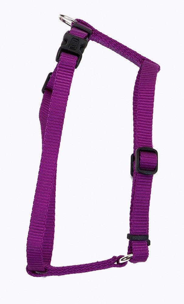 Coastal Standard Adjustable Nylon Harness Purple 3/4X18Ft-30In