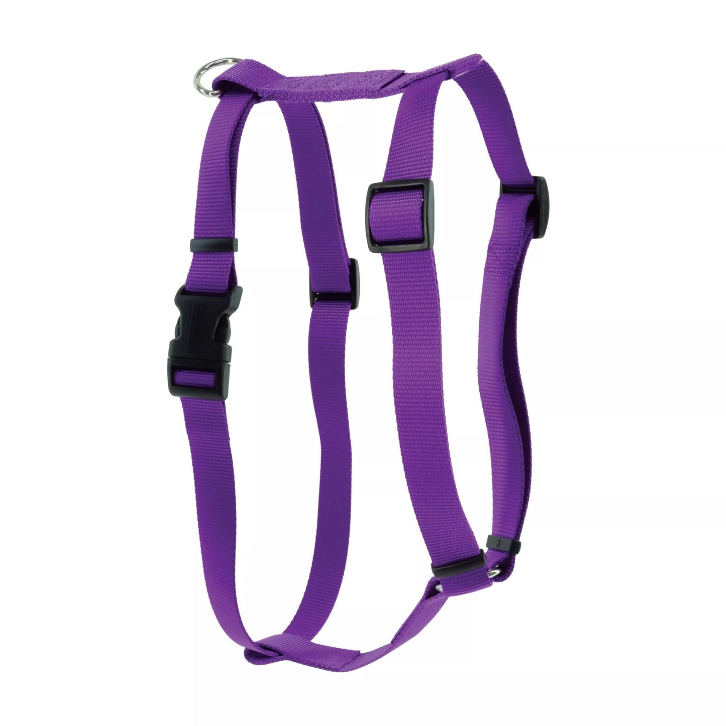 Coastal Standard Adjustable Nylon Dog Harness Purple 1ea/LG, 1In X 22-38 in