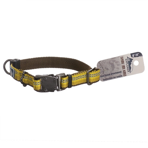 Coastal K9 Explorer 5/8 Inch Adj Collar Goldenrod Yellow (8-12 Inch)