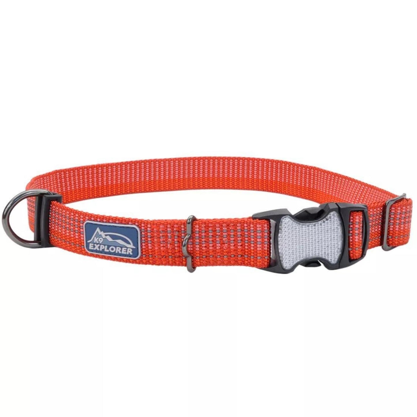 K9 Explorer Brights Reflective Adjustable Dog Collar Canyon Large 1"x 18"-26"