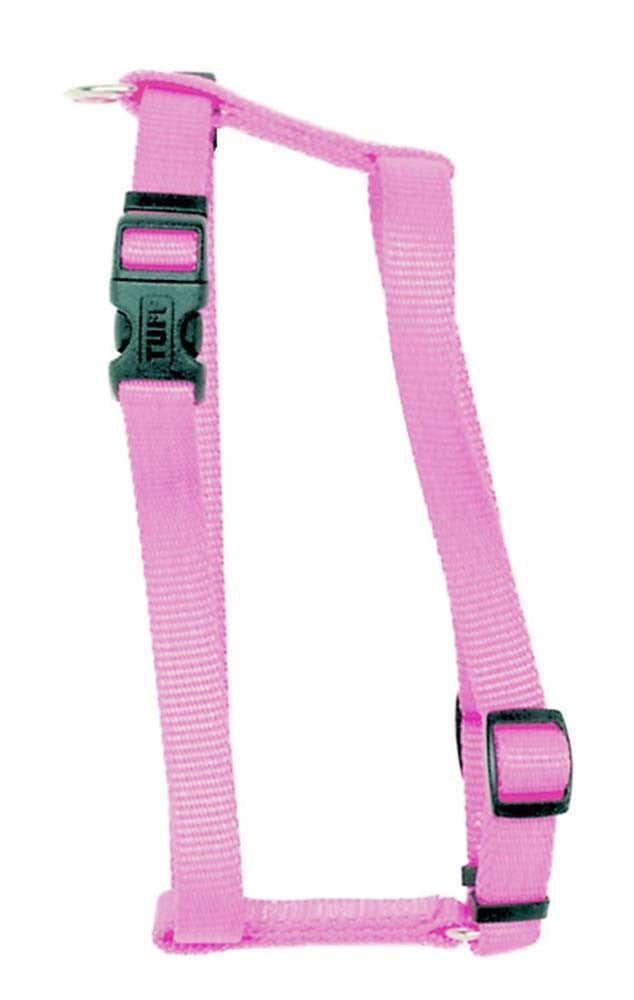 Coastal Standard Adjustable Nylon Dog Harness Pink Bright 1ea/XS, 3/8In X 10-18 in