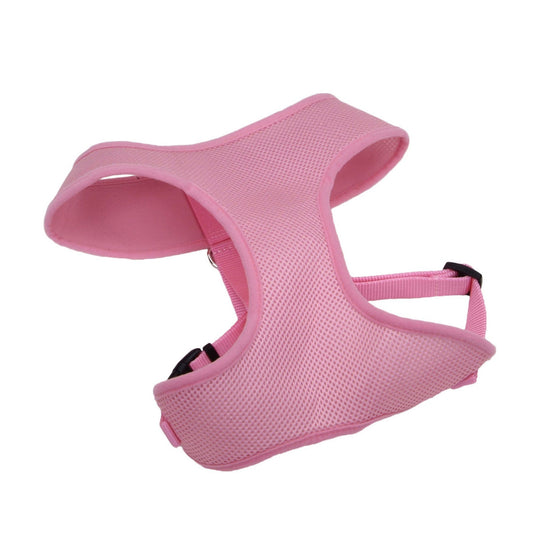 Comfort Soft Adjustable Dog Harness Pink Bright 1ea/SM, 3/4In X 19-23 in