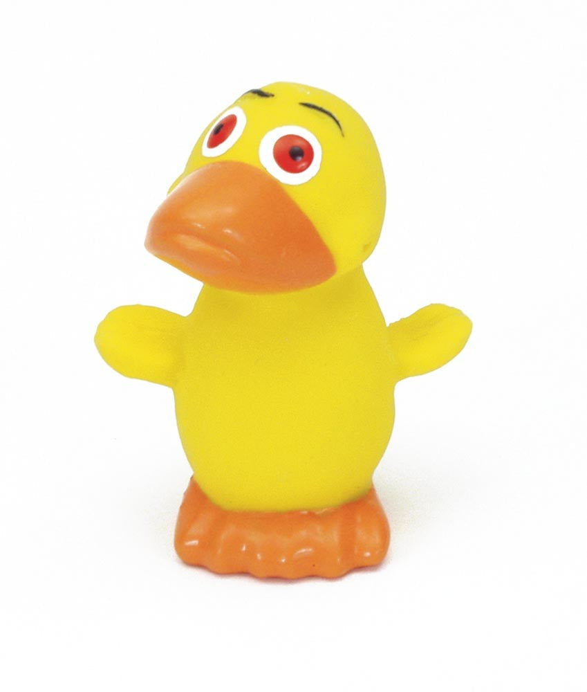 Rascals Latex Dog Toy Duck 1ea/2.5 in