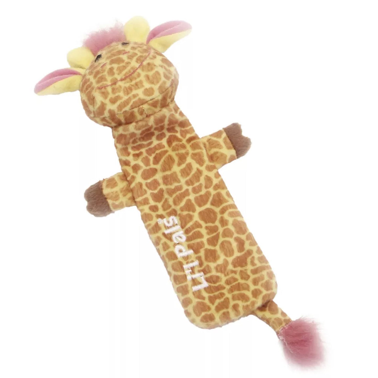 Coastal Pet Li'l Pals Plush Crinkle Dog Toy Giraffe 8.5"