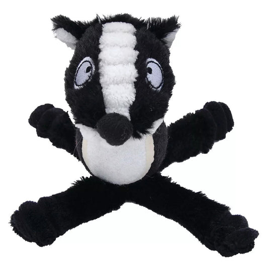 Coastal Pet Li'l Pals Tennis Ball Plush Dog Toys Skunk 6"