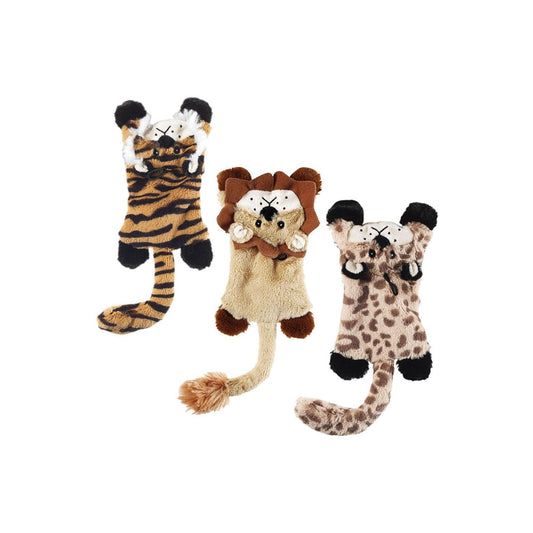 Ethical Pet Skinneeez Flat Cats Jungle Cat 14" Assorted