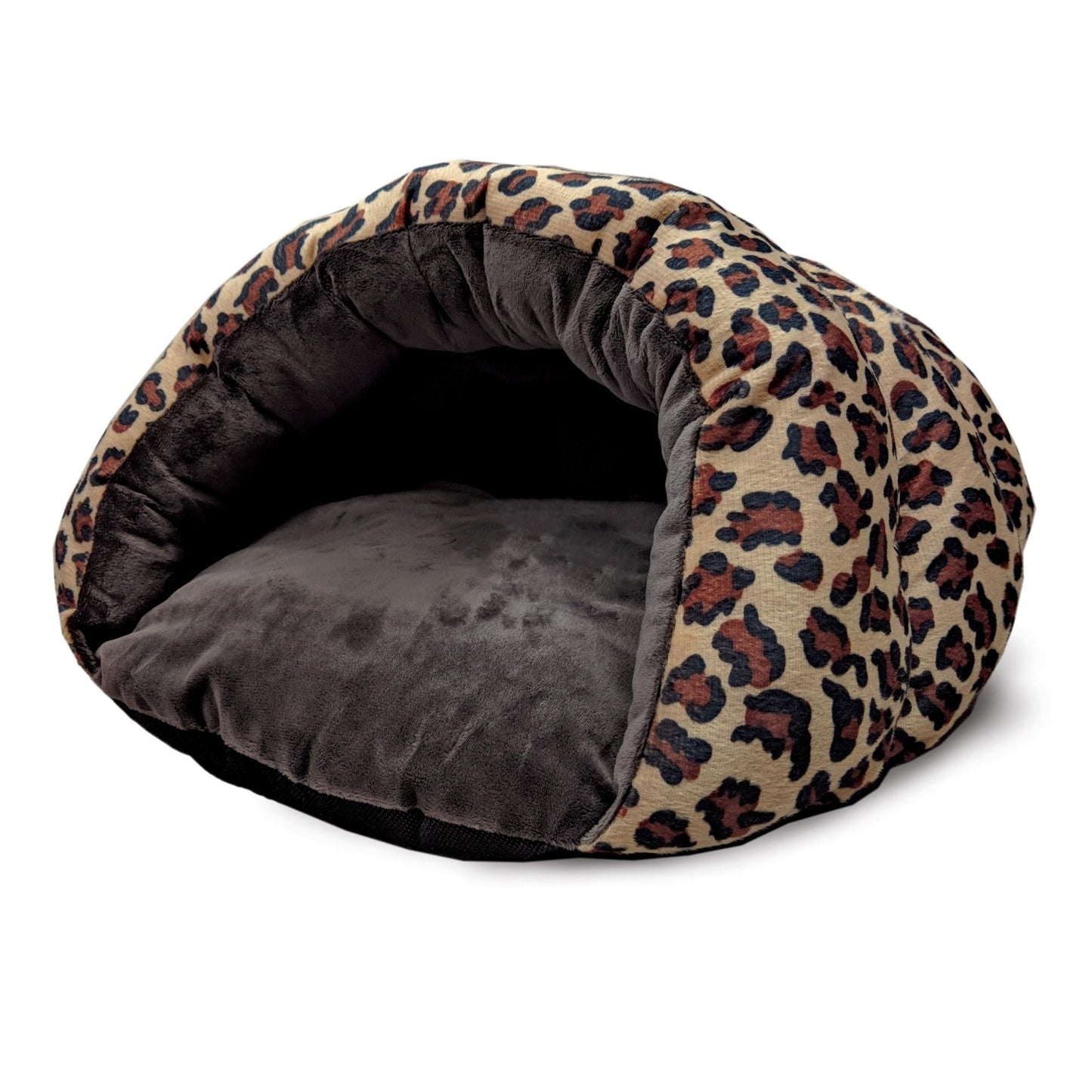 Ethical Pet Sleep Zone Cheetah Cuddle Cave 22? Chocolate