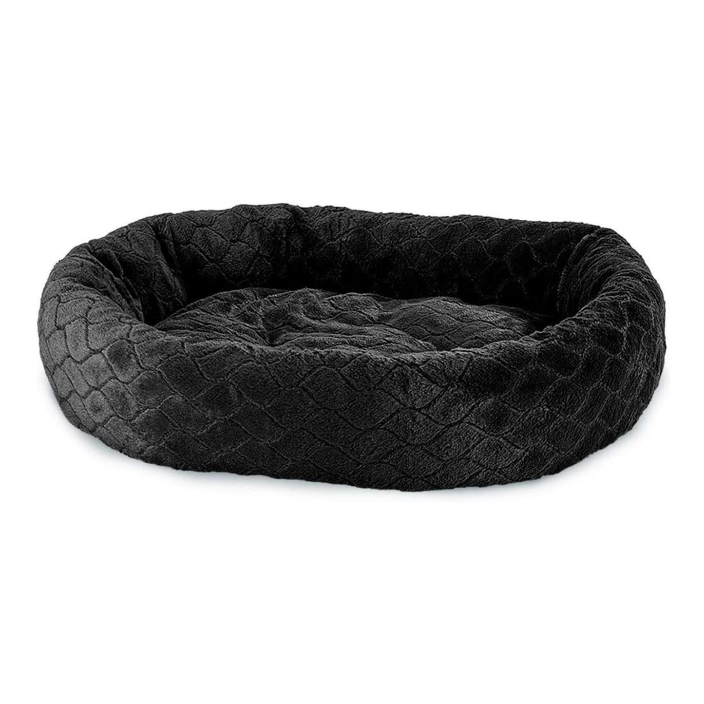 Ethical Pet Sleep Zone Diamond Cut Lounger 27" Black