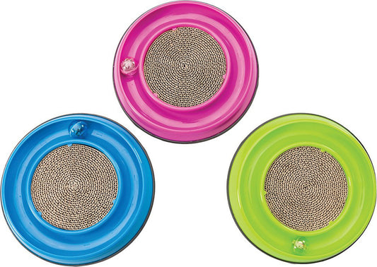 Spot Ethical Rockin Cat Scratcher 10In Asstd. Colors Cat Toy