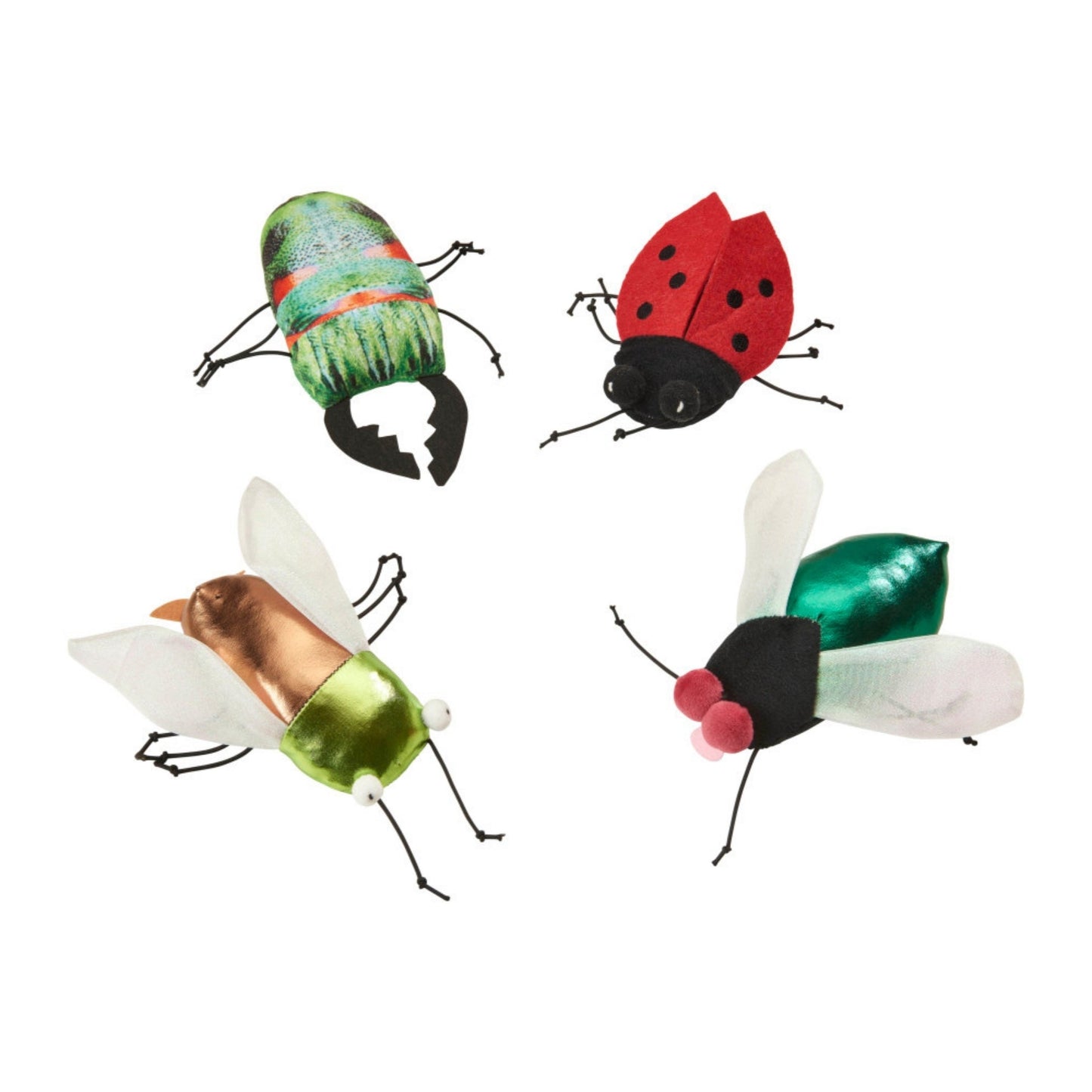 Spot Buzzing Insects Cat Toy Assorted, 1ea/5 in