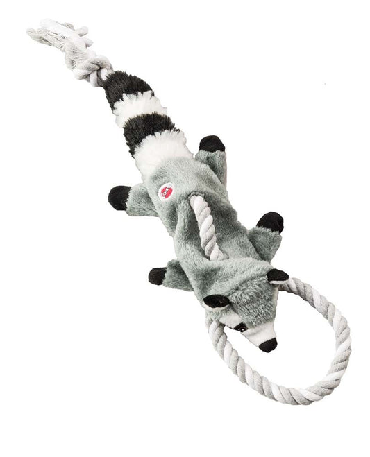 Skinneeez Tugs Dog Toy Forest Raccoon Multi-Color 1ea/14 in