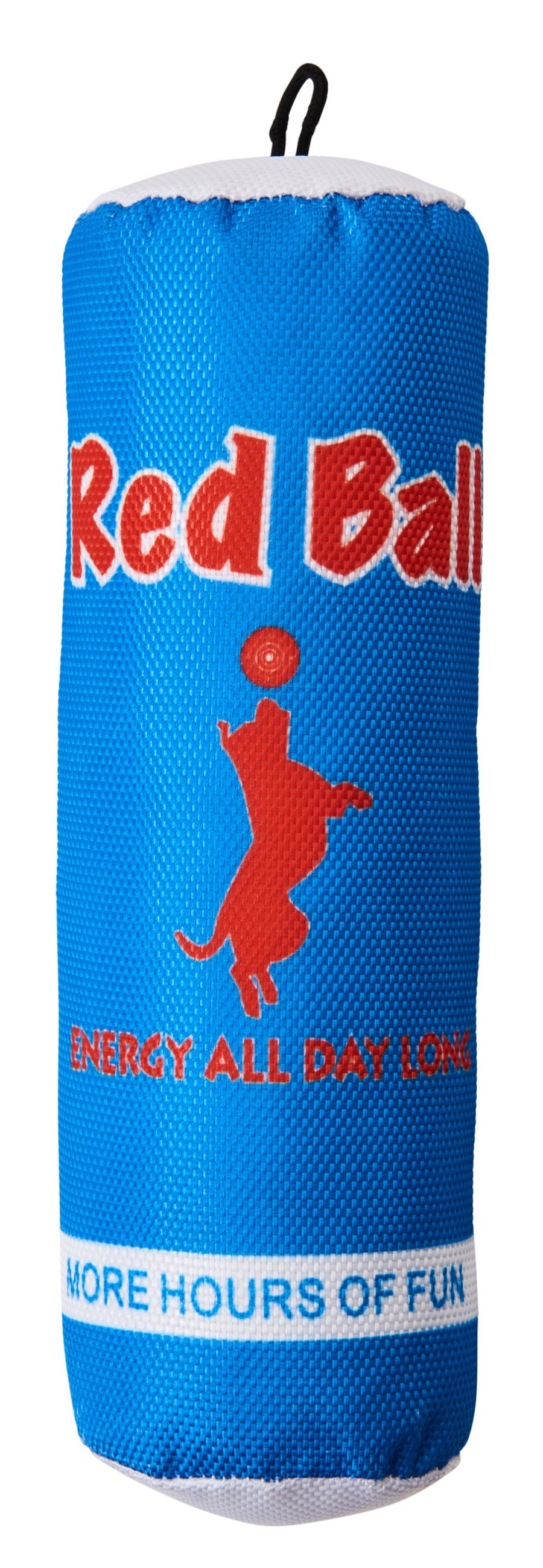 Spot Fun Drink Red Ball Dog Toy Blue, 1ea/9.5 in