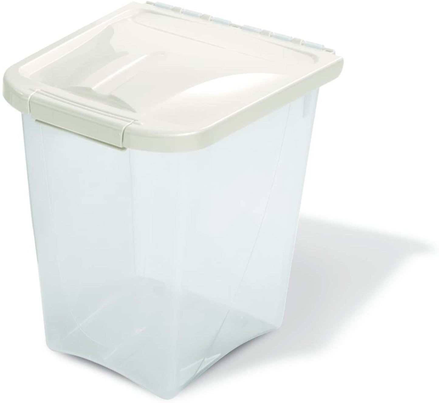 Van Ness Plastics Pet Food Container/Dispenser White|Clear 1ea/10 lb