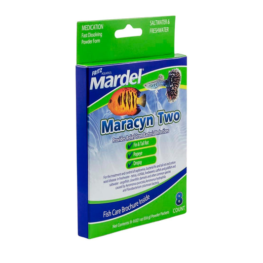 Mardel Maracyn 2 Antibacterial Medication 1ea/0.021 oz, 8 ct