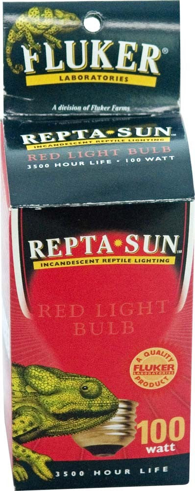 Fluker's Repta-Sun Incandescent Reptile Red Heat Bulb 1ea/150 W