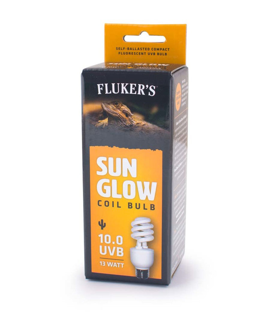 Fluker's Sun Glow 10.0 UVB Desert Coil Bulb White 1ea/13 W