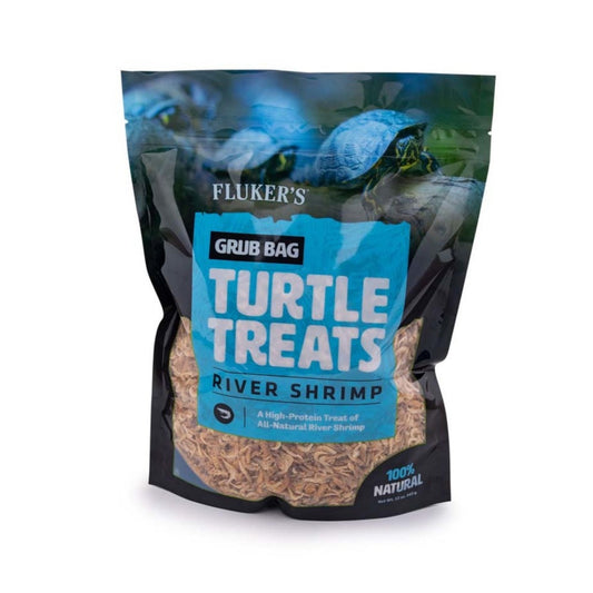 Fluker's Grub Bag Turtle Treat River Shrimp Dry Food 1ea/12 oz