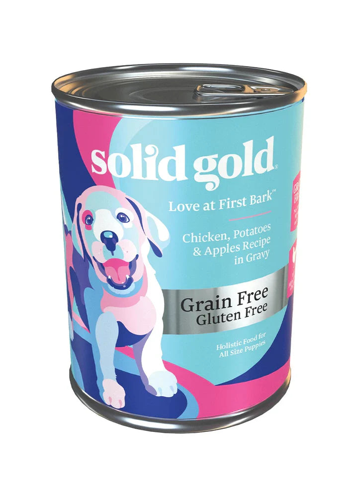 Solid Gold  Puppy Love At First Bark Chicken Grain Free 13.2oz.(Case Of 6)