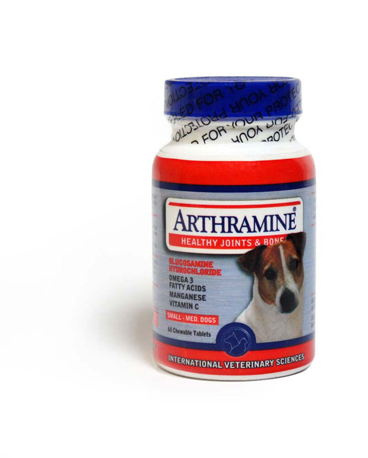 International Veterinary Sciences Arthramine Joint Care Chewable Tablet for Small & Medium Dogs 1ea/60 Tablets