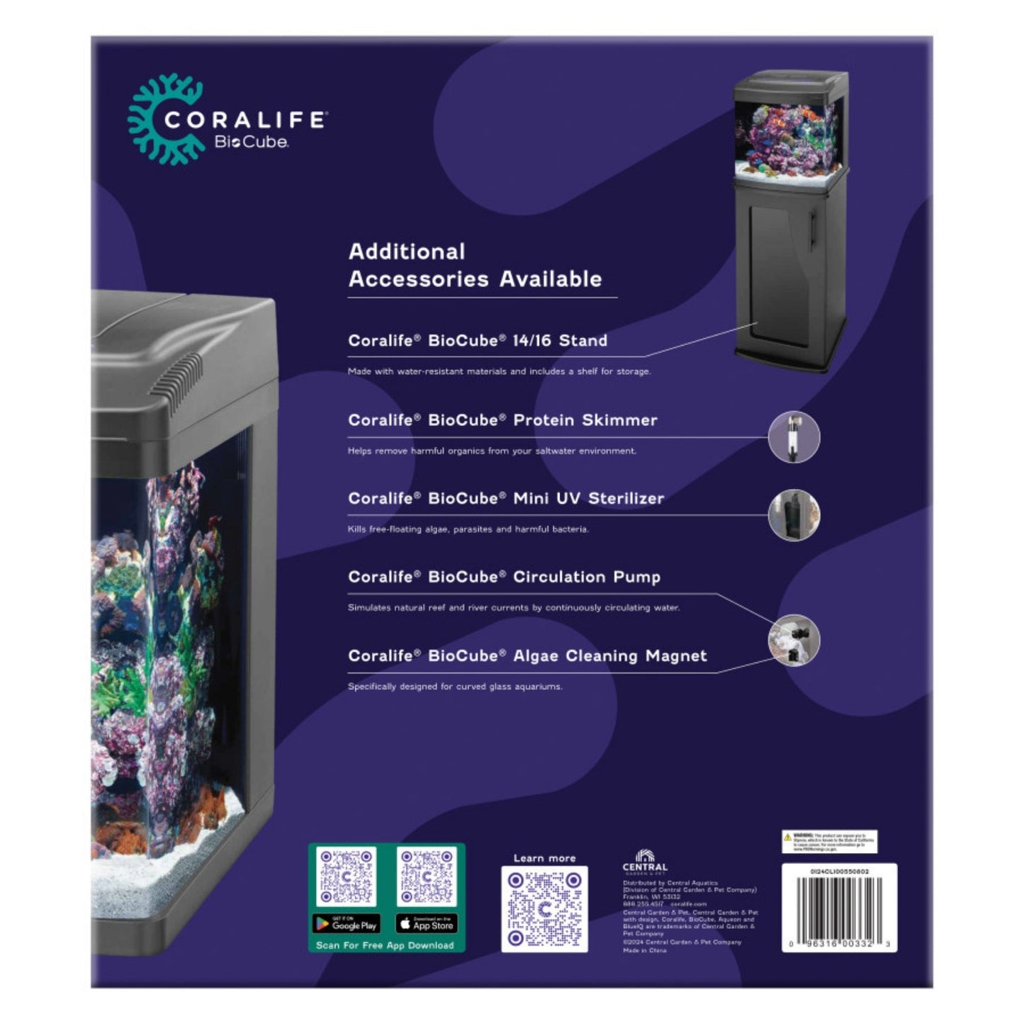 Coralife SMART BioCube Jr. 1ea/14 gal