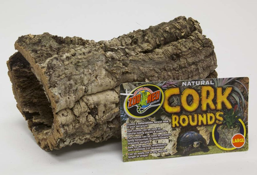 Zoo Med Natural Cork Bark Round Brown 1ea/LG