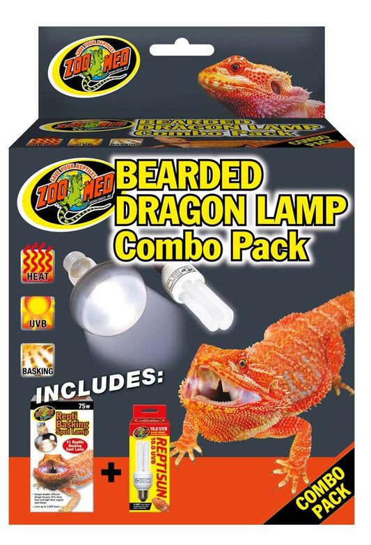 Zoo Med Bearded Dragon Lamp Combo Pack 1ea