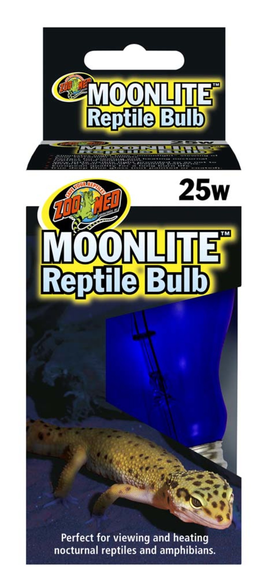 Zoo Med Moonlite Reptile Bulb Deep Blue 1ea/25 W