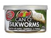 Zoo Med Can O' Silkworms Reptile Wet Food 1ea/1.2 oz