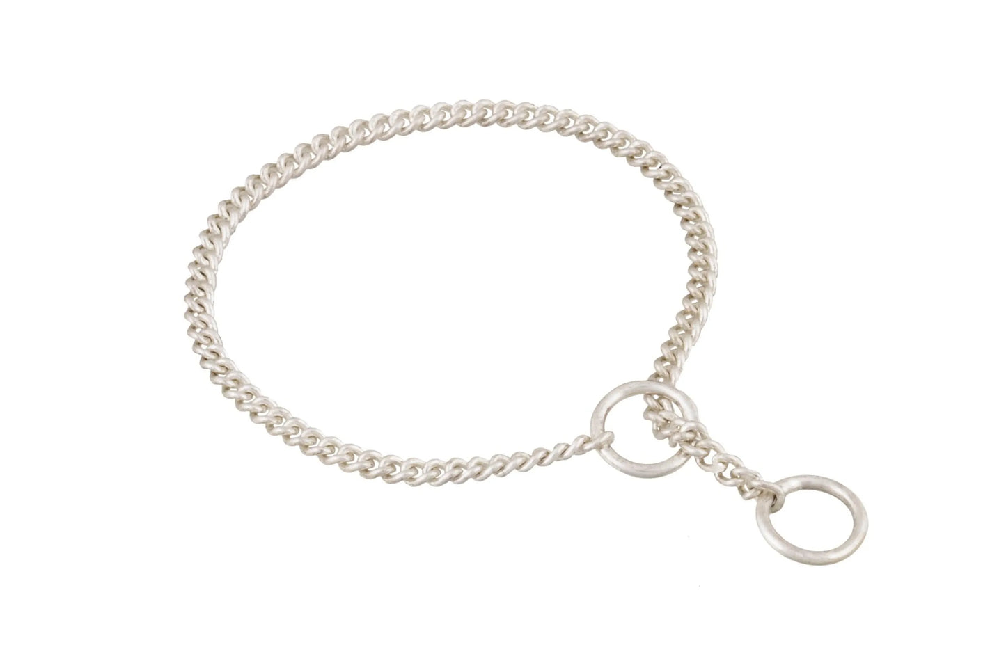 Slip Curve Show Chain Collar (10 in x 1.2 mm)