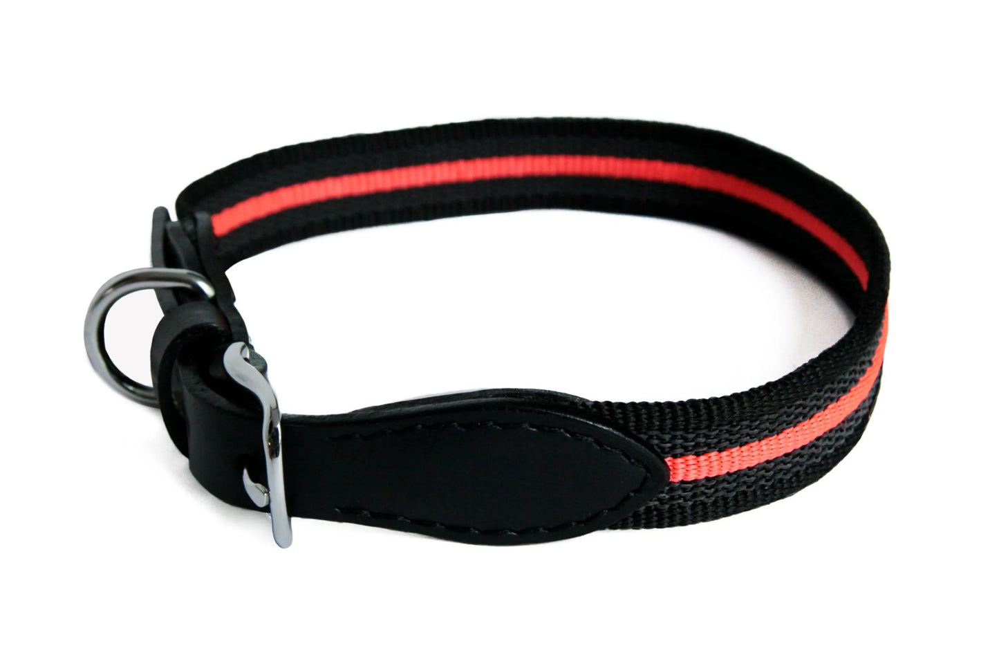 Alvalley Reflective Anti-Slip Dog Collar with Buckle (16 in x 3/4 in)