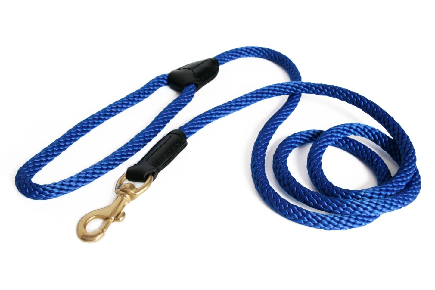 Rope and Leather Snap Lead (6ft x 3/4 in)