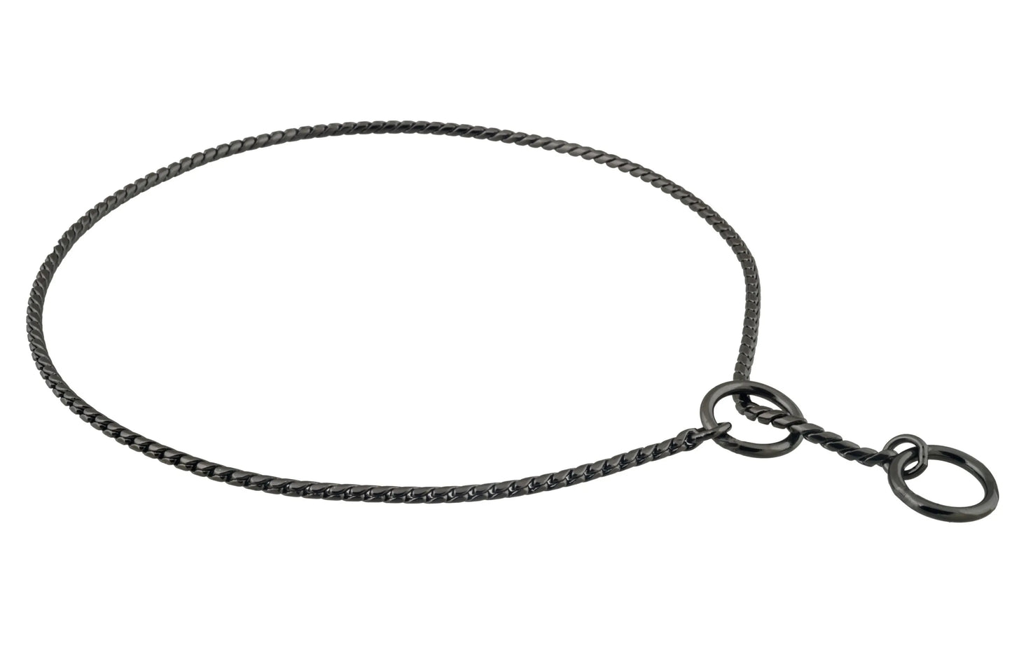 Slip Snake Show Chain Collar (18 in x 2.4mm)