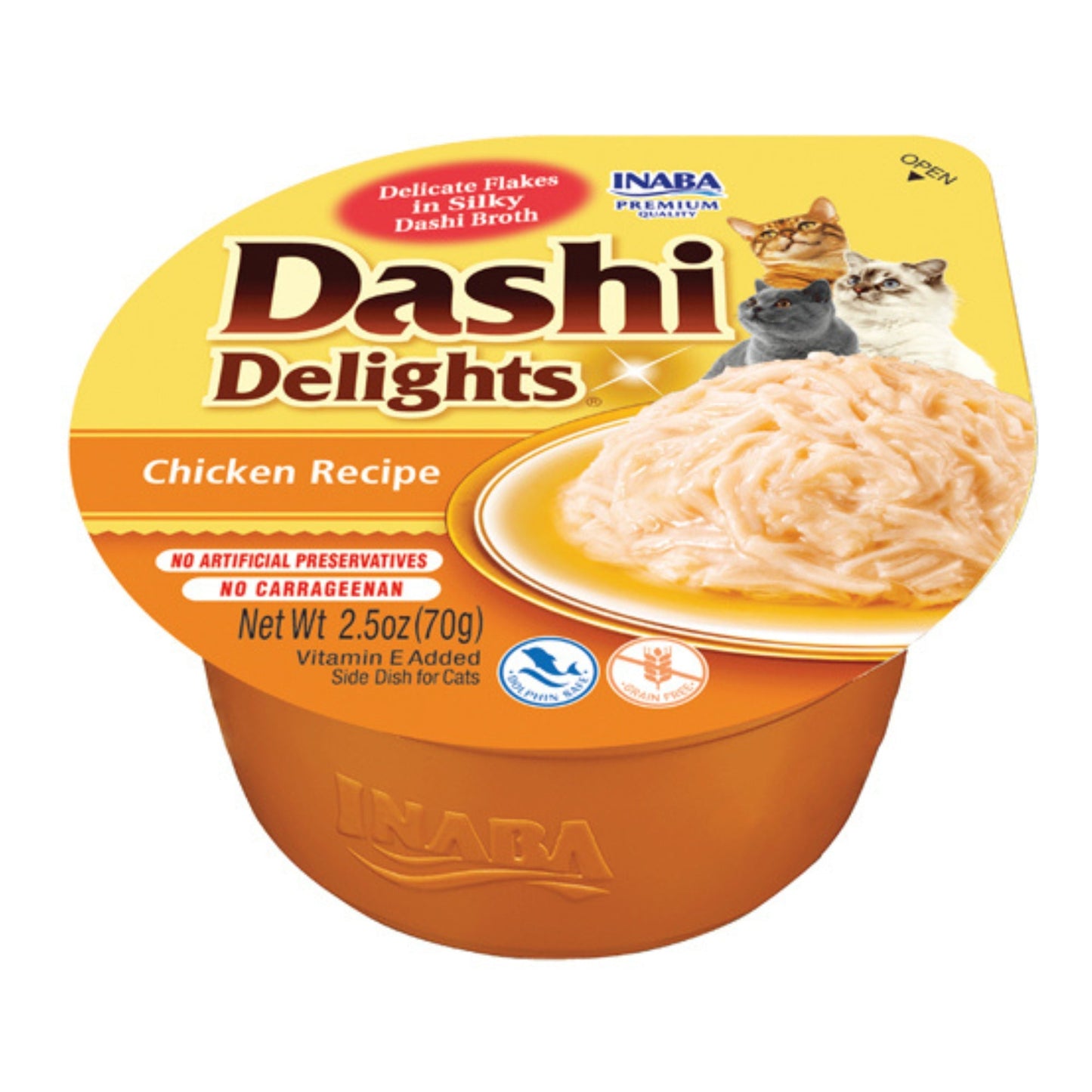 Inaba Dashi Delight 2.5oz. Chicken (6 count)