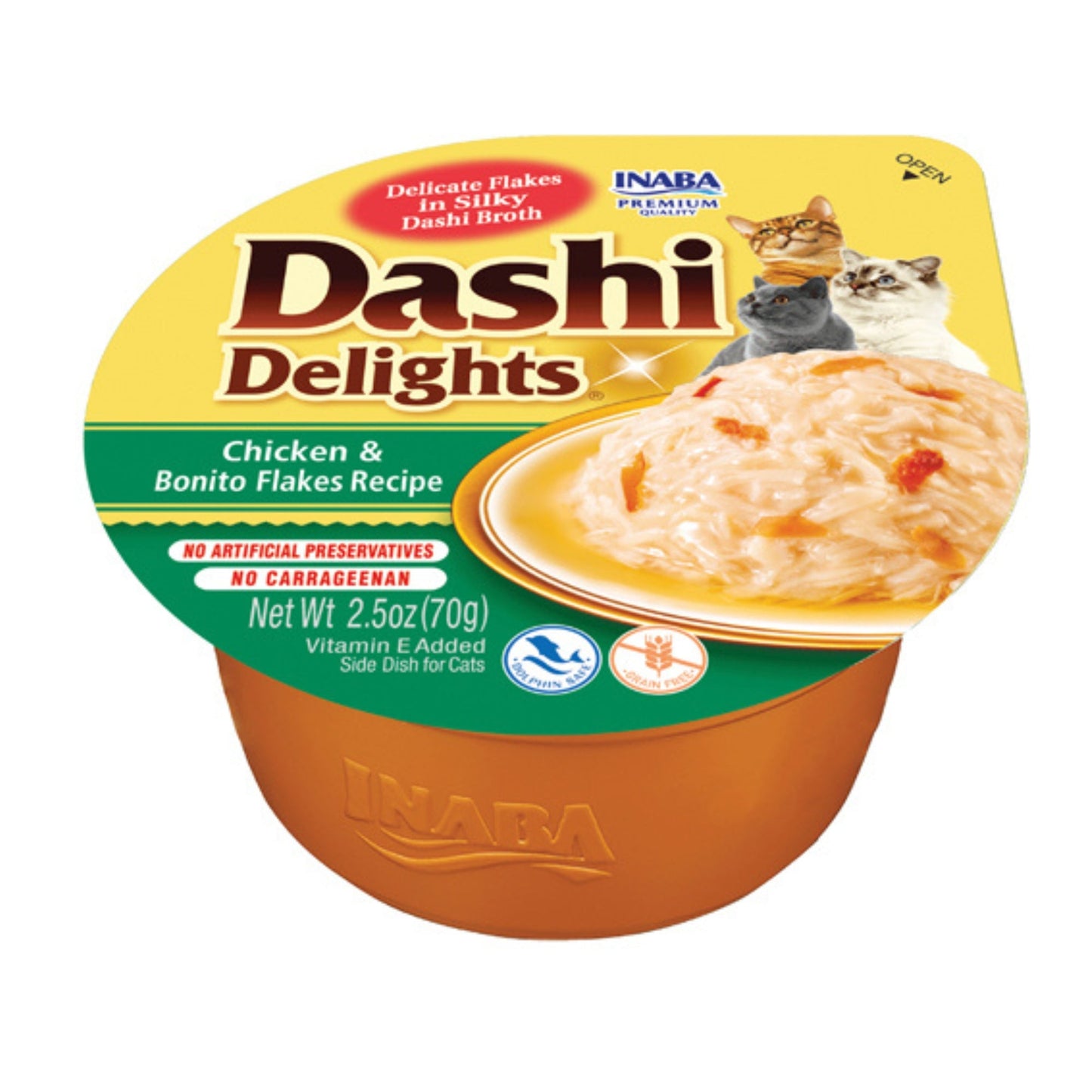 Inaba Dashi Delight 2.5oz. Chicken Bonito Flakes (6 count)