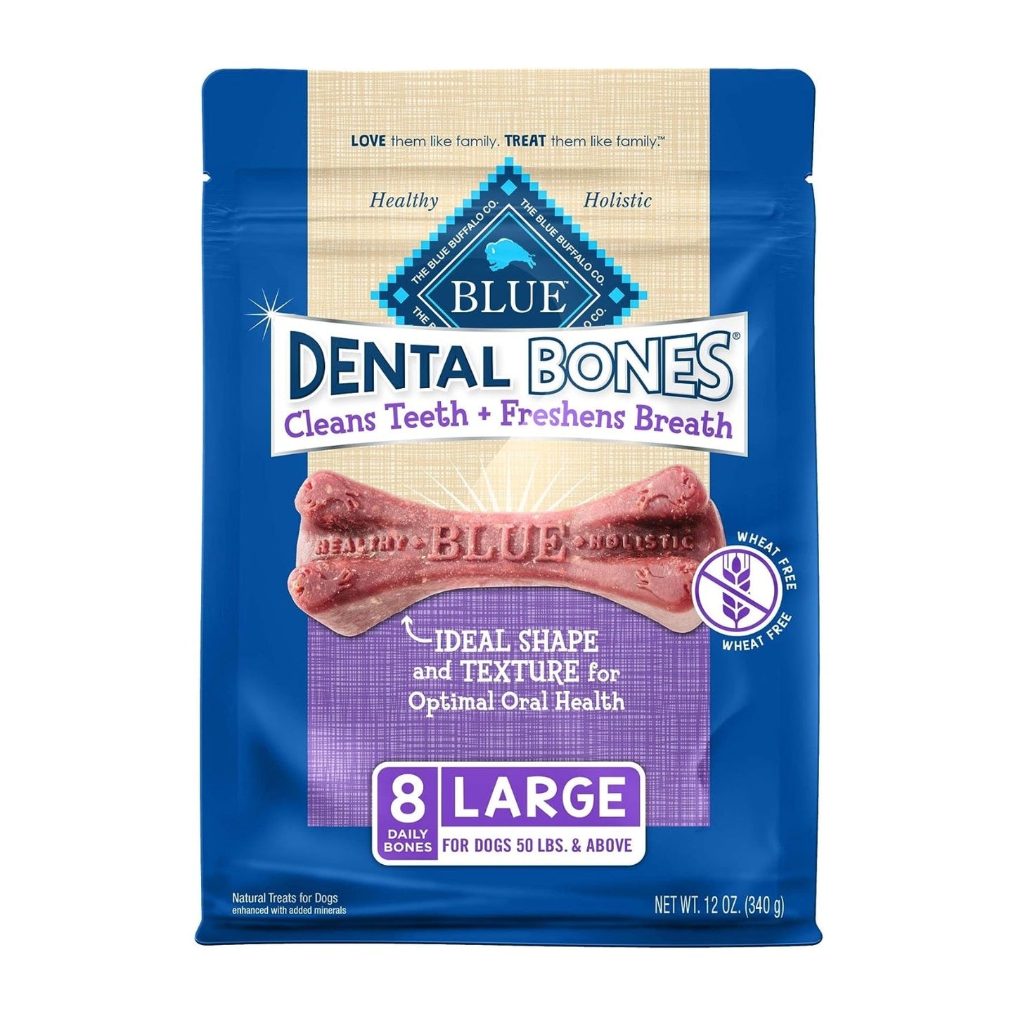 Blue Buffalo Dental Bones Large 12oz