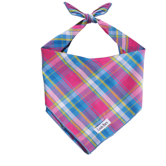 Colorful Plaid Bandana