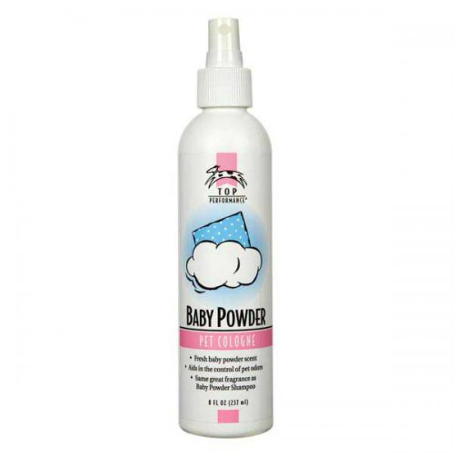 Top Performance Baby Powder Cologne Mist 8oz